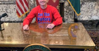 Tim Eyman pretends to be governor